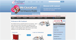 Desktop Screenshot of mrcrashcart.com